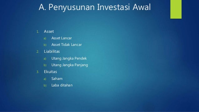 Penyusunan Anggaran Jangka Panjang