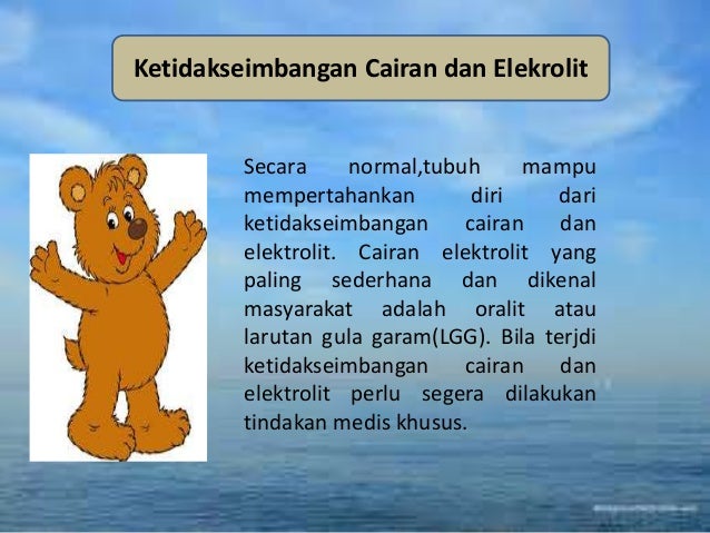 Cairan tubuh dan mineral makro