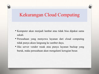 Kelompok 4 cloud computing | PPTX