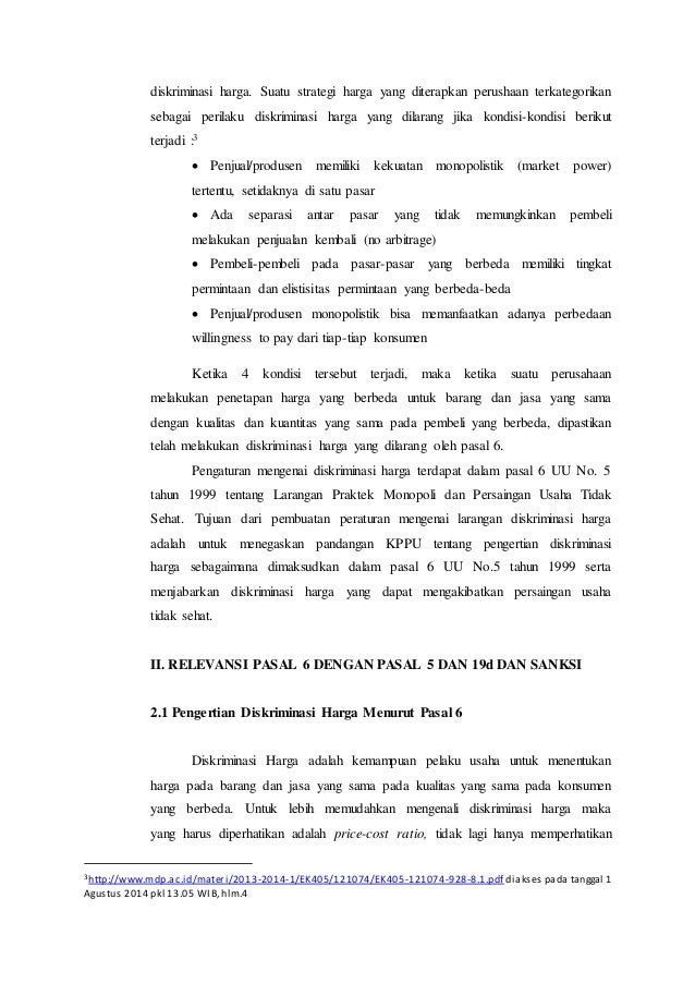 Kelompok4 Diskriminasi Harga