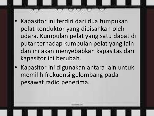 Elektro SMA Bab Kondensator Variabel