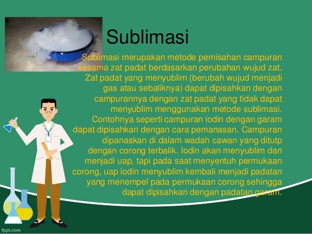 Metode Pemisahan Kimia