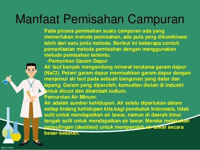 Metode Pemisahan Kimia