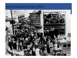 Krisis Ekonomi tahun 1929
 