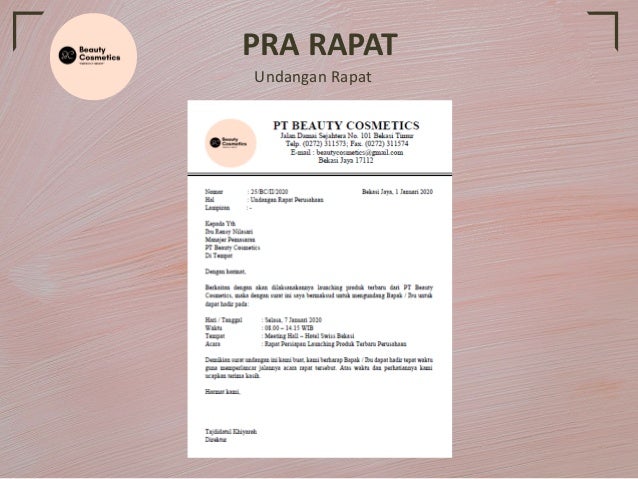 Contoh Konsep Rapat Bisnis Rapat Peluncuran Produk Baru