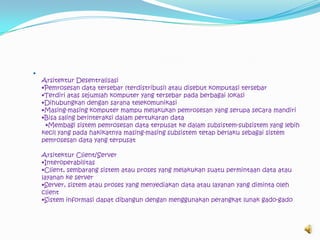Gambar Siklus Informasi   SISTEM INFORMASIPengertian System informasiadalahsekumpulan hardware, software, brainware, procedure danatauaturanyagdiorganisasikansecara integral untukmengolah data menjadiinformasi yang bermanfaatgunamemcahkanmasalah & pengambilankeputusan.