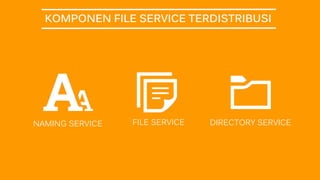 SISTEM OPERASI & FILE SERVICE TERDISTRIBUSI | PDF