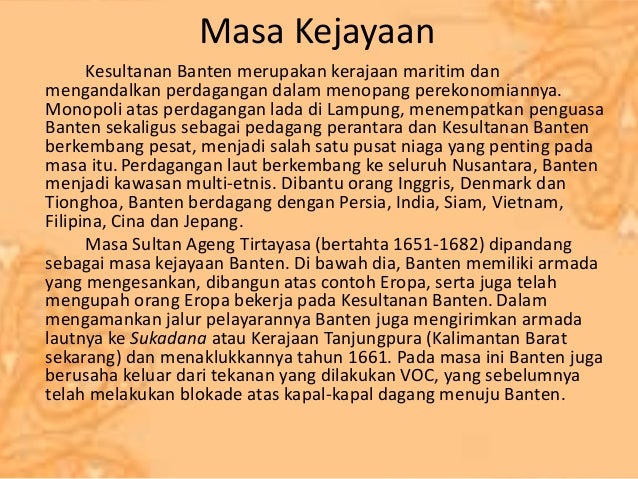 Kerajaan banten