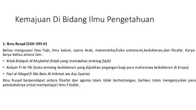 Sejarah Perkembangan dan Peradaban Islam Pada Masa Klasik #2