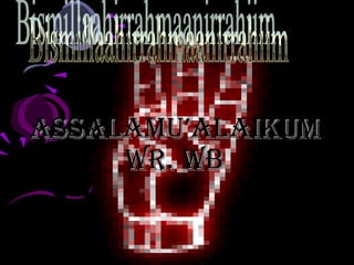 AssAlAmu’AlAikum
     Wr. Wb
 
