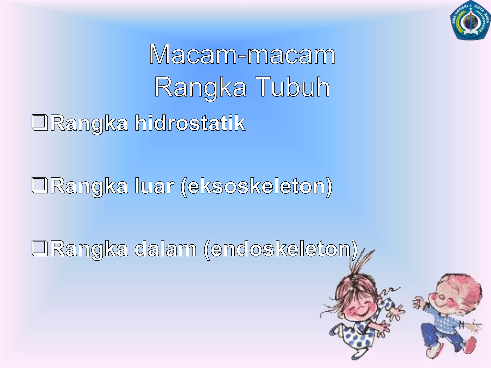 Komponen yang paling lazimterdapat di dalamkerangkaadalahsenyawakalsium.