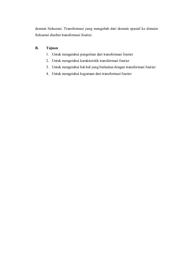Kelompok 5 transformasi fourier peningkatan kualitas citra