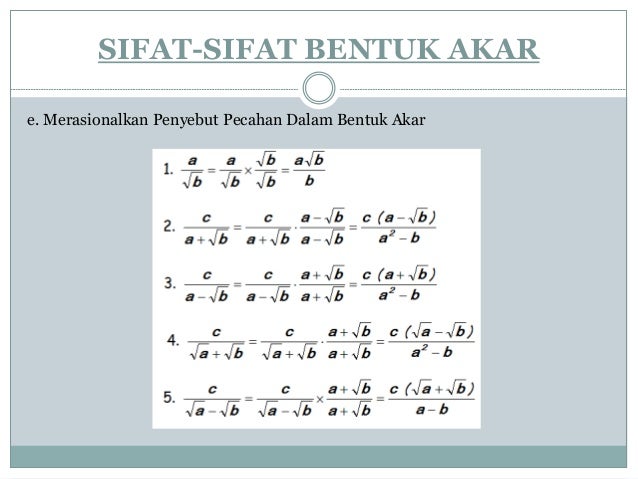 Sifat Sifat Eksponensial Eva