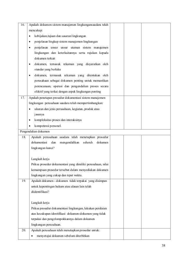 Audit Lingkungan