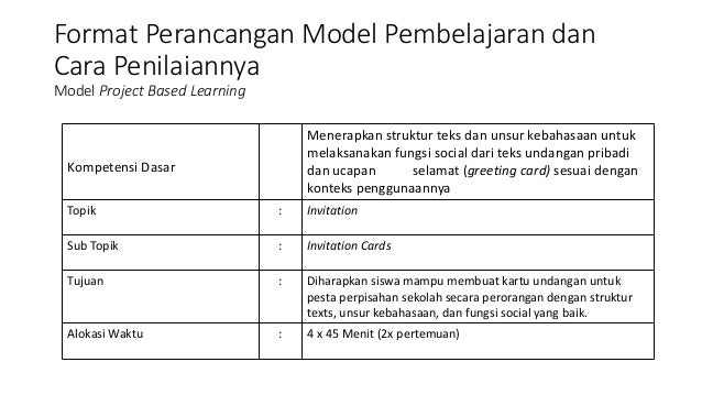 Kelompok 5 (contoh pembelajaran berbasis projek)