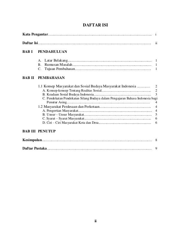 Konsep Masyarakat dan Sosial Budaya Masyarakat Indonesia