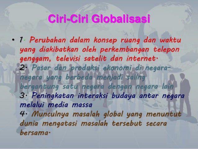 Perubahan Sosial Budaya Di Era Globalisasi