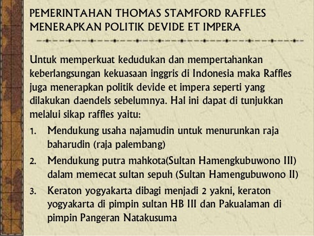 Arti Dari Devide Et Impera