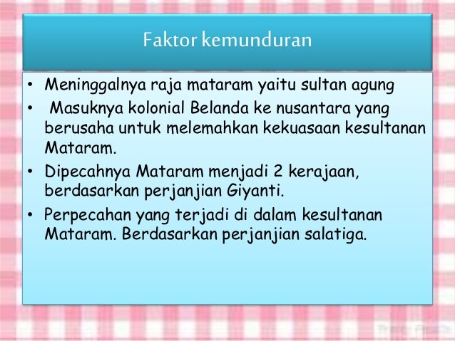 Kerajaan Makassar Dan Kerajaan Mataram