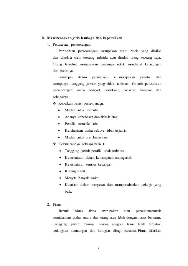 Contoh Biaya Peluang Dalam Perusahaan - Contoh 0208