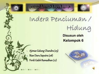 Disusun oleh 
Kelompok 6 
1. Ajimas Galung Chandra (03) 
2. Bian Daru Saputra (08) 
3. Ferdi Galeh Ramadhan (17) 
 