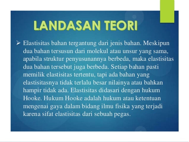 Elastisitas Elastisitas