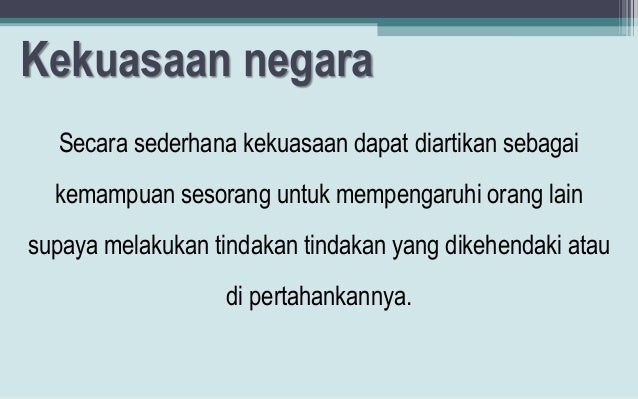 Macam Macam Kekuasaan Negara Berbagi Informasi