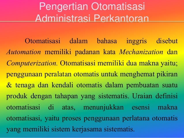 Sistem otomatisasi otomatis Kanada