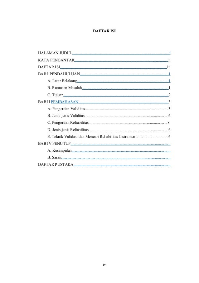Kelompok 7 Validitas Dan Reliabilitas