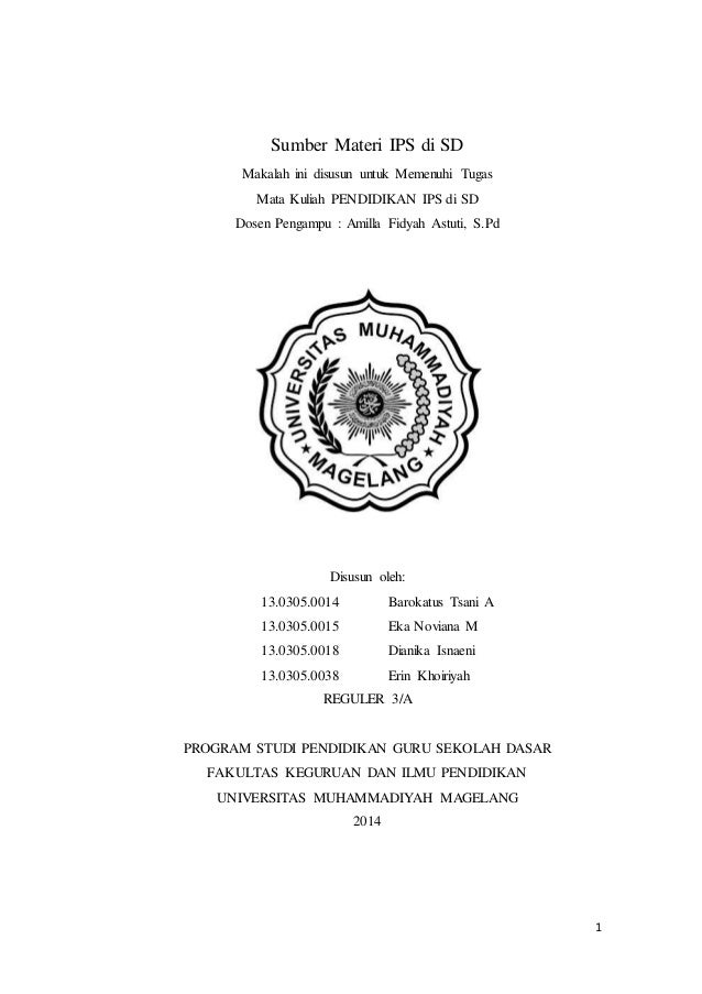Kelompok 7 Pendidikan Ips Di Sd