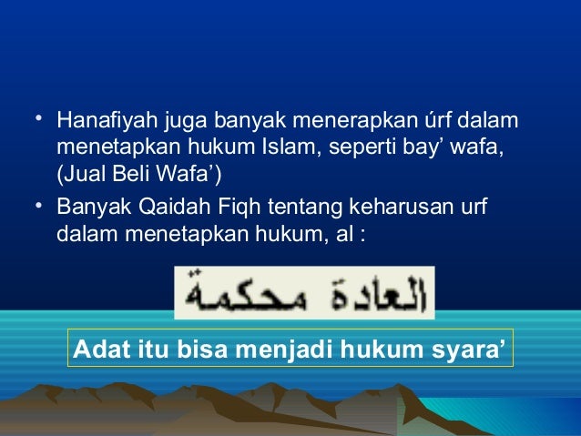 Bahan Tugas Kelompok 8 Ushul Fiqh Ekonomi Islam