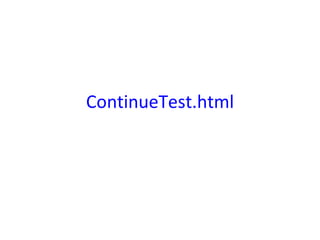 ContinueTest.html 