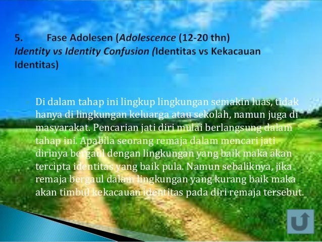 Teori Perkembangan Erik H Erikson Psikologi Perkembangan