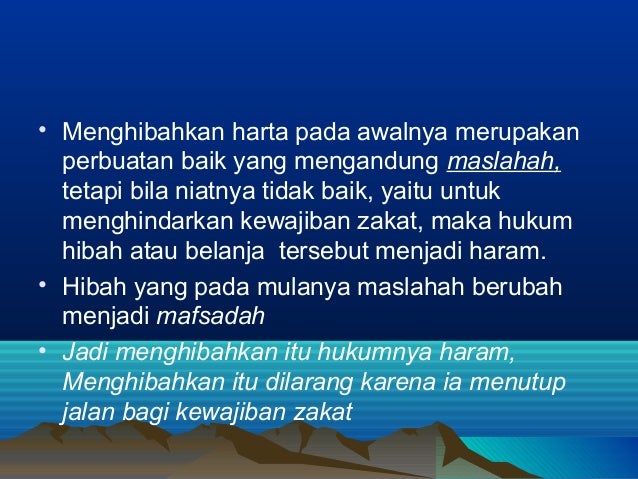 Contoh Saddu Dzari Ah Dalam Ekonomi Islam