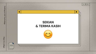 SEKIAN
& TERIMA KASIH
Drafting
&
CAD
Technology
Major
for
college
 