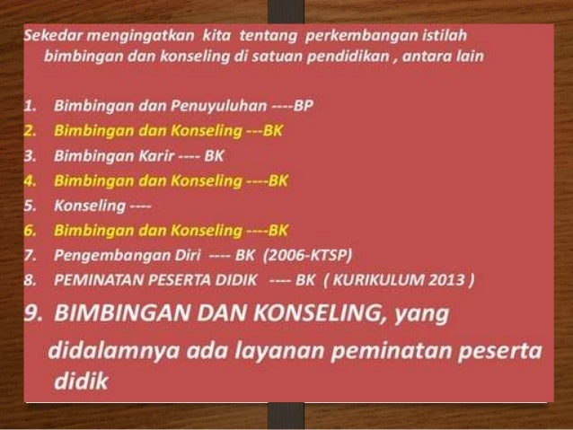Pengorganisasian Bimbingan dan Konseling di Sekolah (SD 