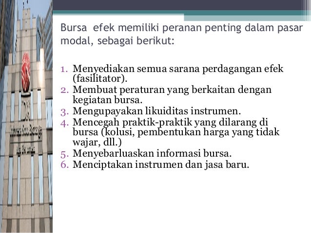 Sistem perdagangan idx