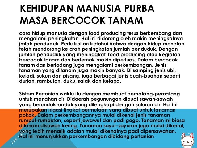 Tentang Kehidupan Zaman Praaksara