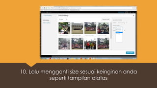 10. Lalu mengganti size sesuai keinginan anda
seperti tampilan diatas
 