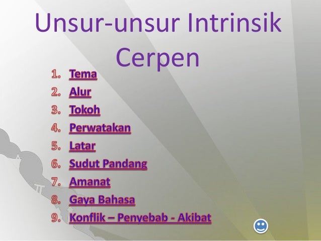 Sebutkan Dan Jelaskan Unsur Unsur Intrinsik Cerpen Pigura