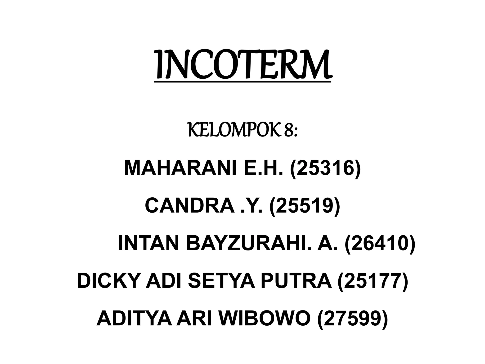 PPt.ncoterm | PPTX