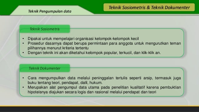 Skala Pengukuran Dan Teknik Pengumpulan Data