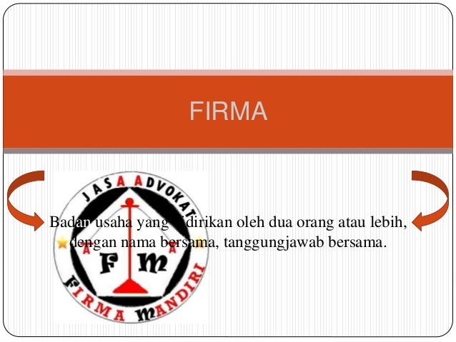 Contoh Jenis Usaha Firma - Simak Gambar Berikut