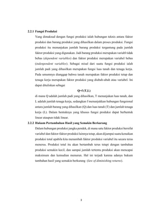 Contoh Makalah Teori Produksi Contoh Makalah Teori Produksi
