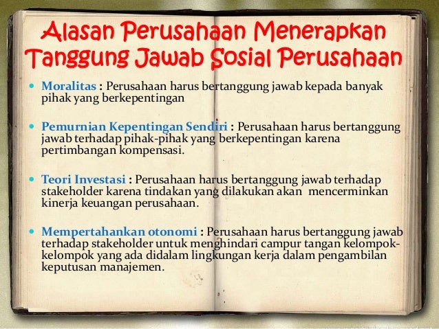 Menurut Teori Tanggung Jawab Sosial Dasar Moral Adalah - Home Study
