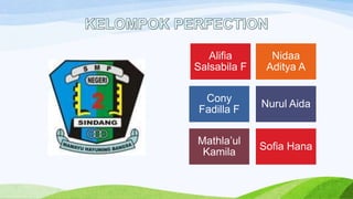 Alifia
Salsabila F
Nidaa
Aditya A
Cony
Fadilla F
Nurul Aida
Mathla’ul
Kamila
Sofia Hana
 