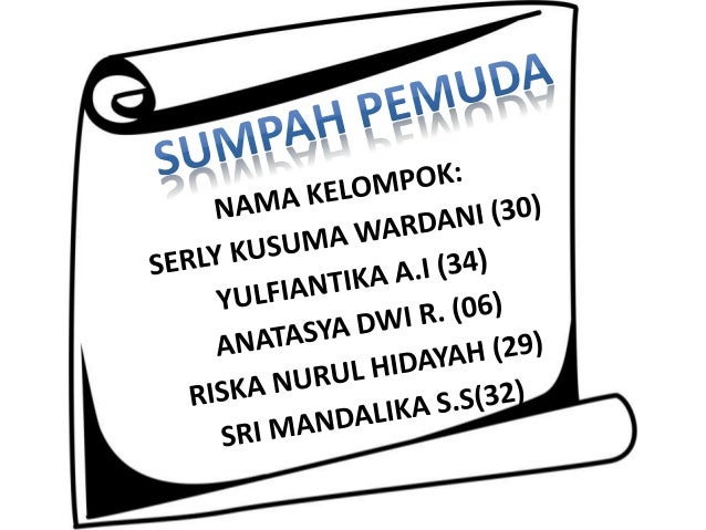 Kelompok 1 Sumpah Pemuda