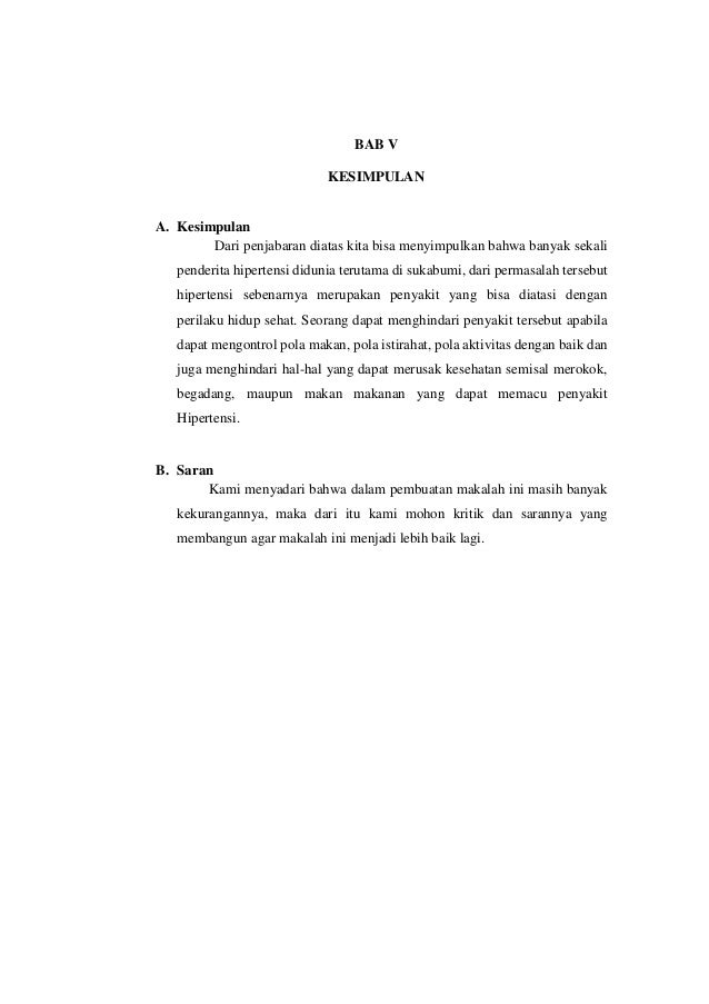 Makalah Penyajian Data Hipertensil