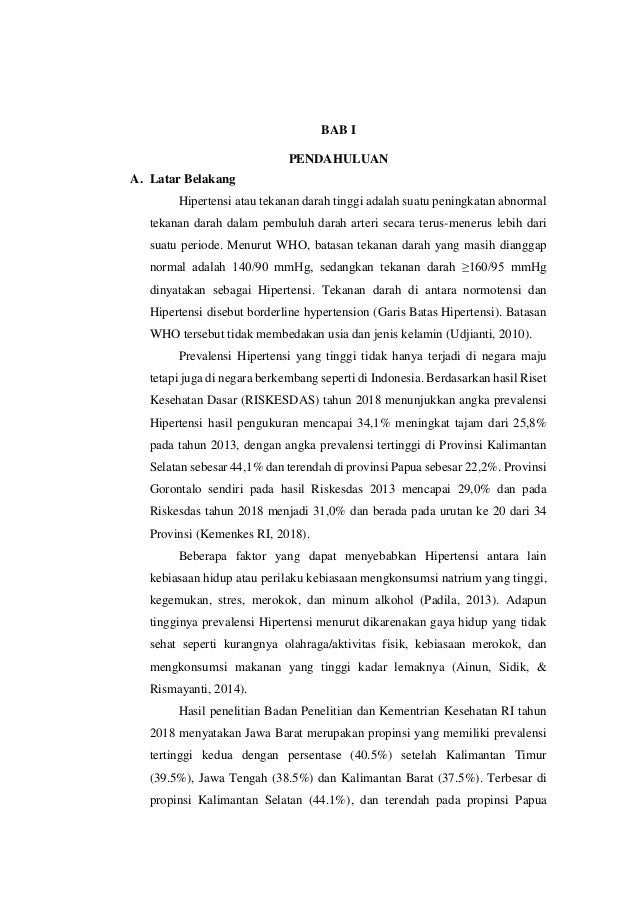 Makalah Penyajian Data Hipertensil
