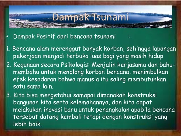 Materi Lengkap Tentang Tsunami